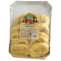 Паста-гнізда на яєчних жовтках Tagliolini La Sibillina Pasta All'Uovo 500g