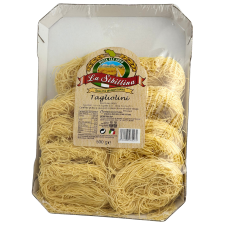 Паста-гнізда на яєчних жовтках Tagliolini La Sibillina Pasta All'Uovo 500g