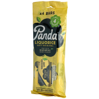 Желейні цукерки з лакрицею Natural Liquorice Panda 128 g