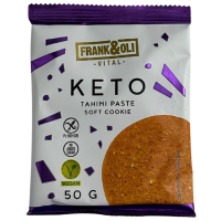 Печиво з тахіновою пастою без глютену і цукру Frank&Oli vital KETO 50g