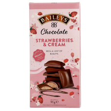 Молочний шоколад з полуничним кремом та лікером бейліз Chocolate Strawberries&Cream Baileys 90g
