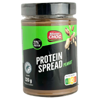 Протеїнова паста арахісова Protein Spread Peanut  Mister Choc 320g