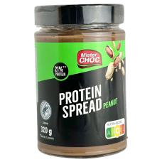 Протеїнова паста арахісова Protein Spread Peanut  Mister Choc 320g