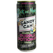 Газований напій без цукру Sparkling Purple Potion Drink Candy Can 330ml