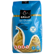 Макарони з кукурудзяного і рисового борошна без глютену Tiburones Gallo 450g