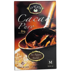 Какао натуральне без цукру та глютену Cacao Pura La Plata 250g