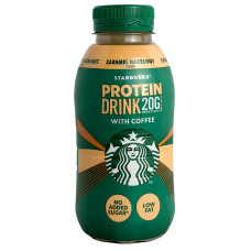 Протеїновий молочний напій з кавою без цукру зі смаком карамелі та лісового горіха Starbucks 330g
