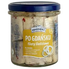 Філе оселедця мариноване з кольоровим перцем Po Gdansku Marinero 300g
