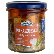 Філе оселедця мариноване зі смаженою цибулькою і родзинками Po Kaszubsku Marinero 300g