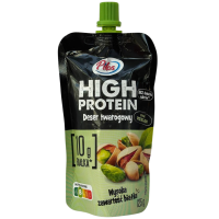 Творожний десерт з фісташкою High Protein Pilos 125г