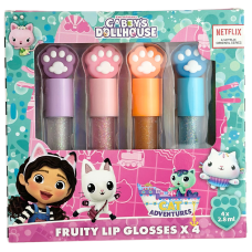 Набір дитячих блисків для губ Gabby`s Dollhouse 4шт