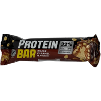 Протеїновий вафельний батончик зі смаком карамелі Protein Bar 50g