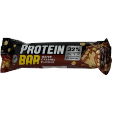 Протеїновий вафельний батончик зі смаком карамелі Protein Bar 50g