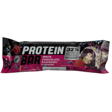 Протеїновий вафельний батончик зі смаком білого шоколаду та малини Protein Bar 50g
