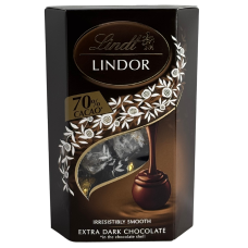 Цукерки з темним шоколадом 70% Lindt Lindor 200g