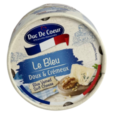 Сир м`який з блакитною пліснявою Le Bleu Doux&Cremeux Duc De Coeur 250g