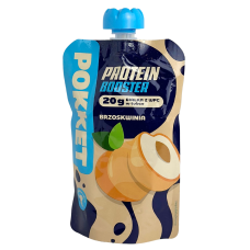 Протеїновий фруктово-персиковий мус Pokket Protein Booster 180g