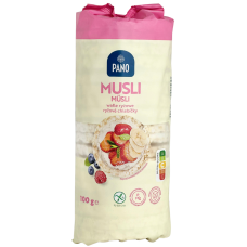 Рисові хлібці без глютену Musli Pano 100g
