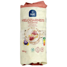 Рисові хлібці без глютену Wieloziarniste Pano 100g