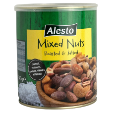 Мікс смажених, солених горіхів Alesto Mixed Nuts 340г