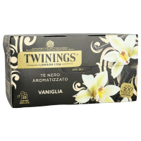 Пакетований чорний чай з ваніллю Twinings 25шт