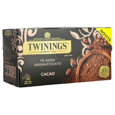 Пакетований чорний чай з какао Twinings 25шт
