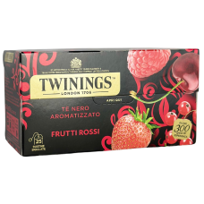Пакетований чорний чай з червоними ягодами Twinings 25шт
