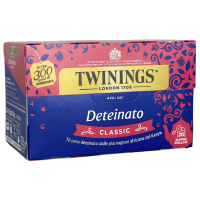 Пакетований чорний чай без кофеїну з Кенії Deteinato classic Twinings 20шт