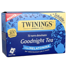 Пакетований чорний чай без кофеїну з мелатоніном Deteinato Goodnight Tea Twinings 14шт