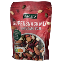 Мікс горіхів та сухофруктів з ягодами годжі Supersnack Mix Alesto 150g