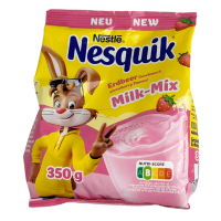 Какао-напій з полуничним смаком Nesquik Nestle 350g
