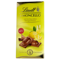 Шоколад молочний з фруктово-солодким цитрусовим смаком Limoncello Lindt 100g