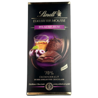 Темний шоколад з сливовим ромом Pflaume-Rum Lindt 150g