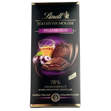 Темний шоколад з сливовим ромом Pflaume-Rum Lindt 150g