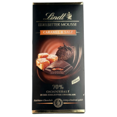 Темний шоколад з карамельною начинкою та з сіллю Caramel&Salz Lindt 150g