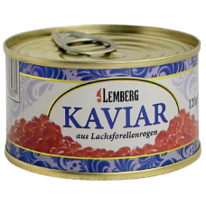 Лососева ікра форелі Kaviar aus Lachsforellenrogen Lemberg 120g