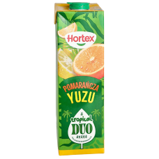 Сік з апельсину та юзу Hortex 1L