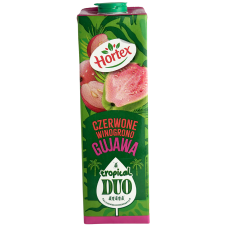 Сік з червоного винограду та гуави Hortex 1L