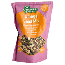 Омега мікс - льон, гарбуз, соняшник, пшоно, мак Omega Seed Mix Natural Happiness 150g