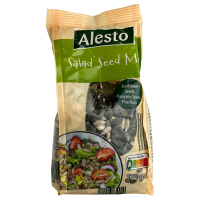 Суміш насіння гарбуза, соняшника та кедровий горіх для салату Salad Seed Mix Alesto 175g