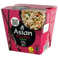 Локшина швидкого приготування в соусі сатай Vegan Asian Satay noodles 250g