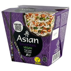 Локшина швидкого приготування в соусі пад тай Vegan Asian Pad Thai noodles 250g