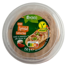 Намазка в стилі салату капрезе з кокосовою олією Vegan Spred Vemondo 150g