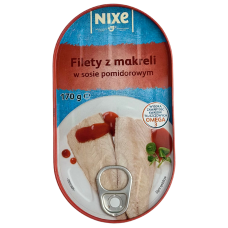 Філе макрелі в томатному соусі Nixe 170g