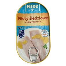 Філе оселедця в рослинній олії Nixe 170g