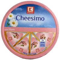 Сир плавлений трикутники з шинкою Cheesimo Classic 140g