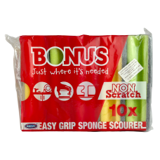 Губки для миття посуду Bonus 10шт