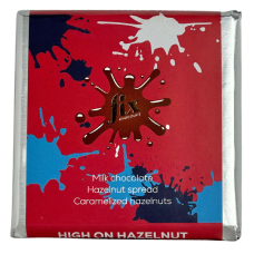 Дубайський шоколад з фундучною начинкою Fix Chocolate High On Hazelnut 80g
