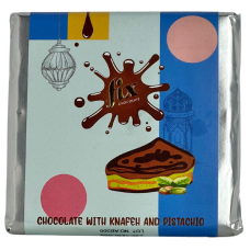 Дубайський шоколад з фісташковою начинкою і тістом катаіфі Fix Chocolate Pistachio 80g