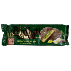 Дубайське печиво з фісташковою начинкою в молочному шоколаді Dubai Cookies Bergen 96g